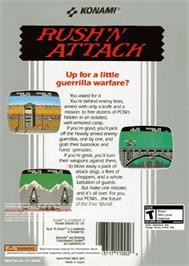 Box back cover for RushN Attack: Ex-Patriot on the Microsoft Xbox Live Arcade.
