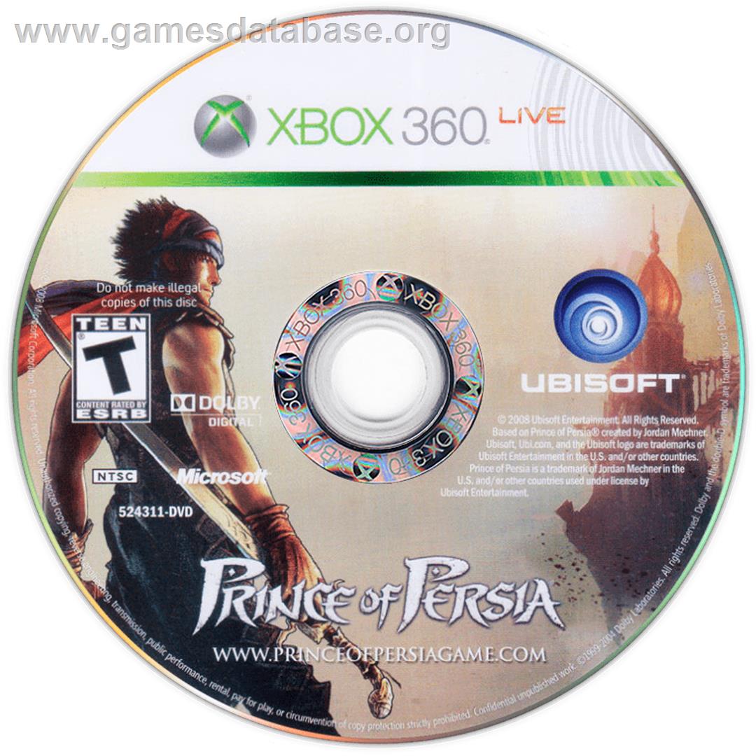 Prince of Persia - Microsoft Xbox Live Arcade - Artwork - Cartridge