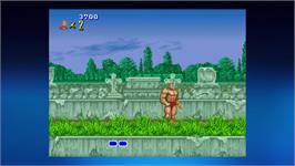 In game image of Altered Beast on the Microsoft Xbox Live Arcade.