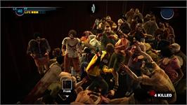 In game image of DEAD RISING 2: CASE WEST on the Microsoft Xbox Live Arcade.