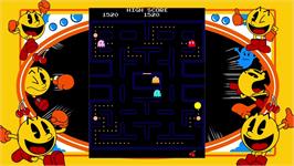In game image of PAC-MAN on the Microsoft Xbox Live Arcade.