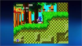 In game image of Sonic & Knuckles on the Microsoft Xbox Live Arcade.