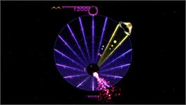 In game image of Tempest on the Microsoft Xbox Live Arcade.
