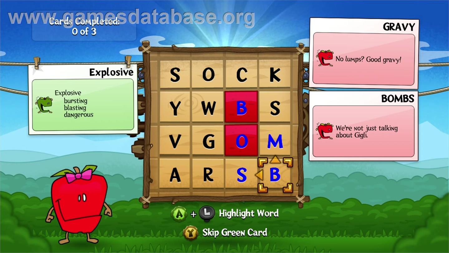 Apples to Apples - Microsoft Xbox Live Arcade - Artwork - In Game