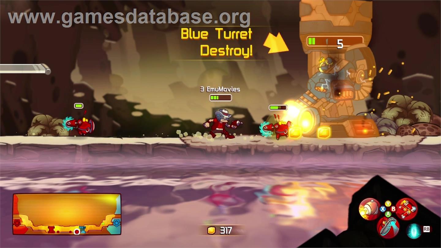 Awesomenauts - Microsoft Xbox Live Arcade - Artwork - In Game