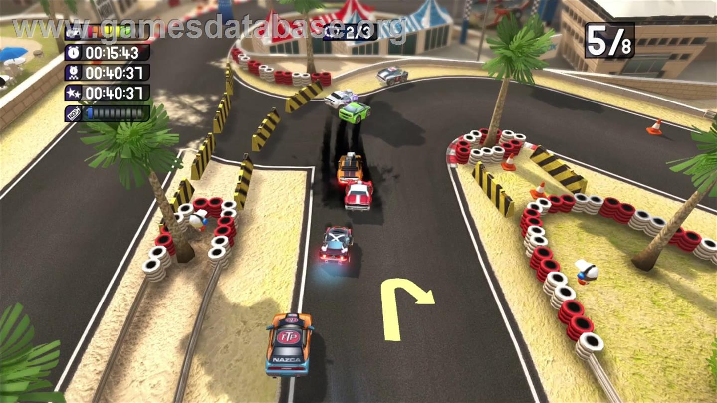 Bang Bang Racing - Microsoft Xbox Live Arcade - Artwork - In Game
