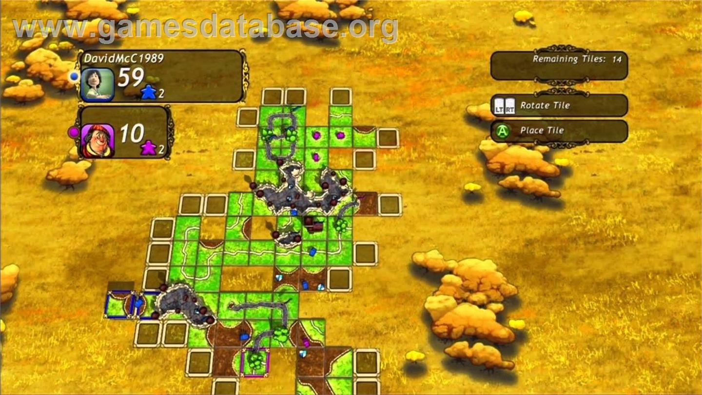 Carcassonne - Microsoft Xbox Live Arcade - Artwork - In Game