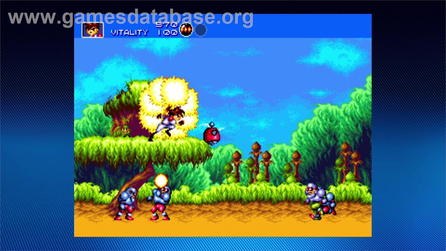 Gunstar Heroes - Microsoft Xbox Live Arcade - Artwork - In Game