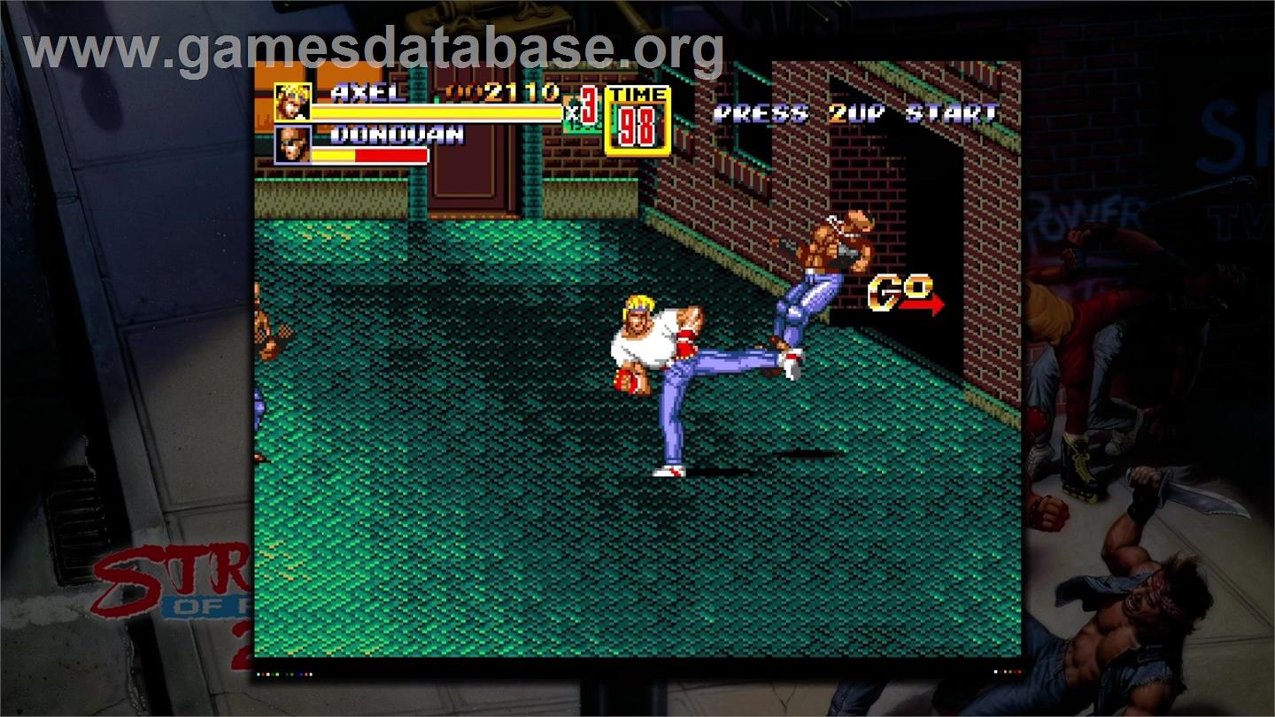 Sega Vintage Collection: Streets of Rage - Microsoft Xbox Live Arcade - Artwork - In Game