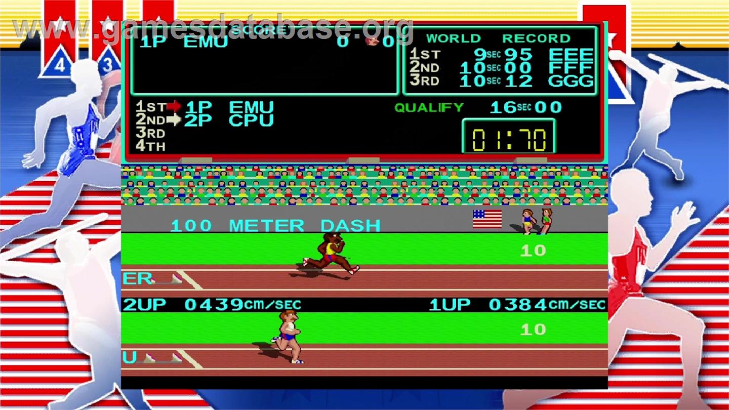 Track and Field - Microsoft Xbox Live Arcade - Artwork - In Game