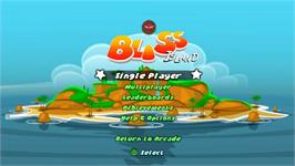 Title screen of Bliss Island on the Microsoft Xbox Live Arcade.