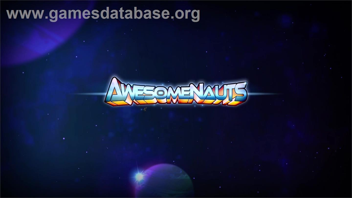 Awesomenauts - Microsoft Xbox Live Arcade - Artwork - Title Screen