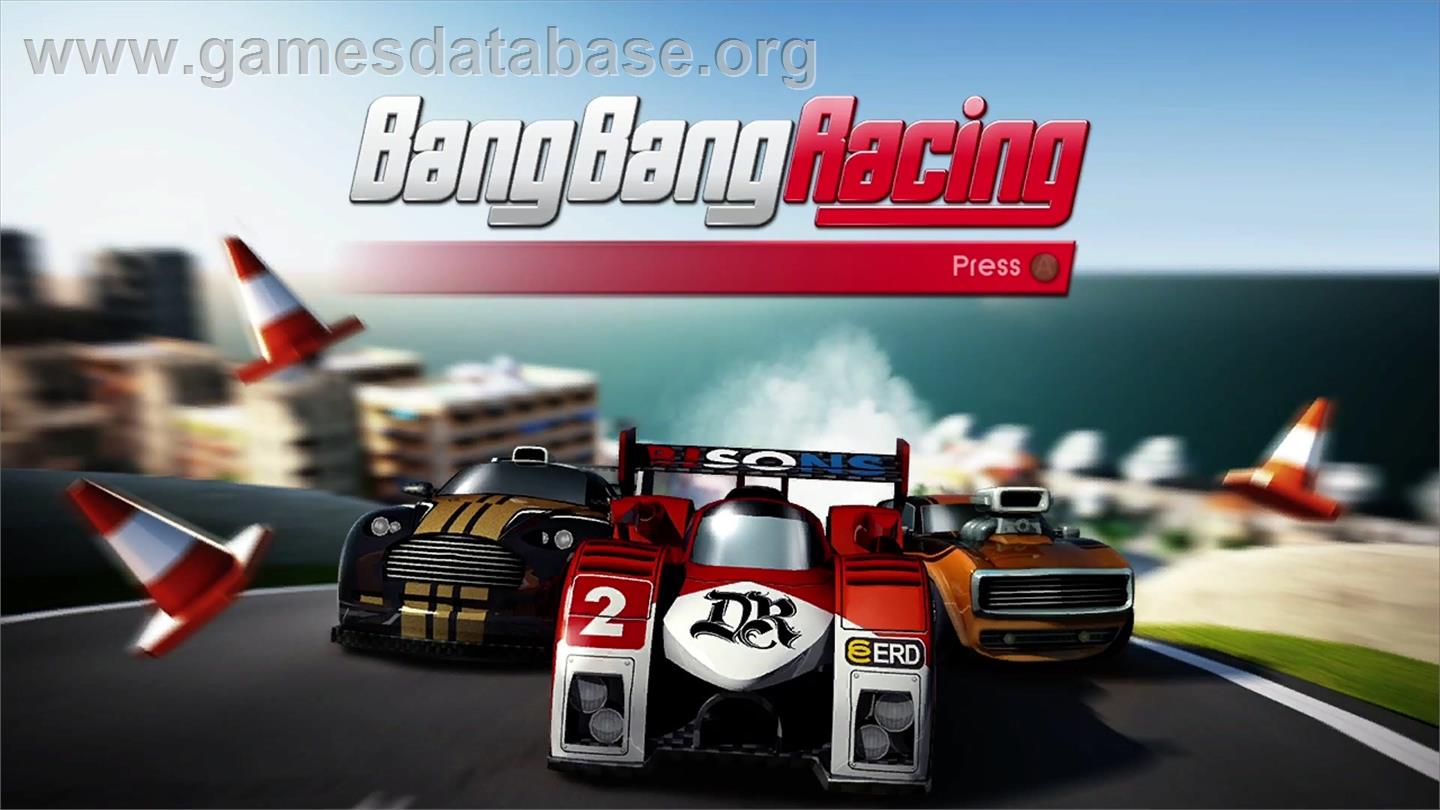 Bang Bang Racing - Microsoft Xbox Live Arcade - Artwork - Title Screen