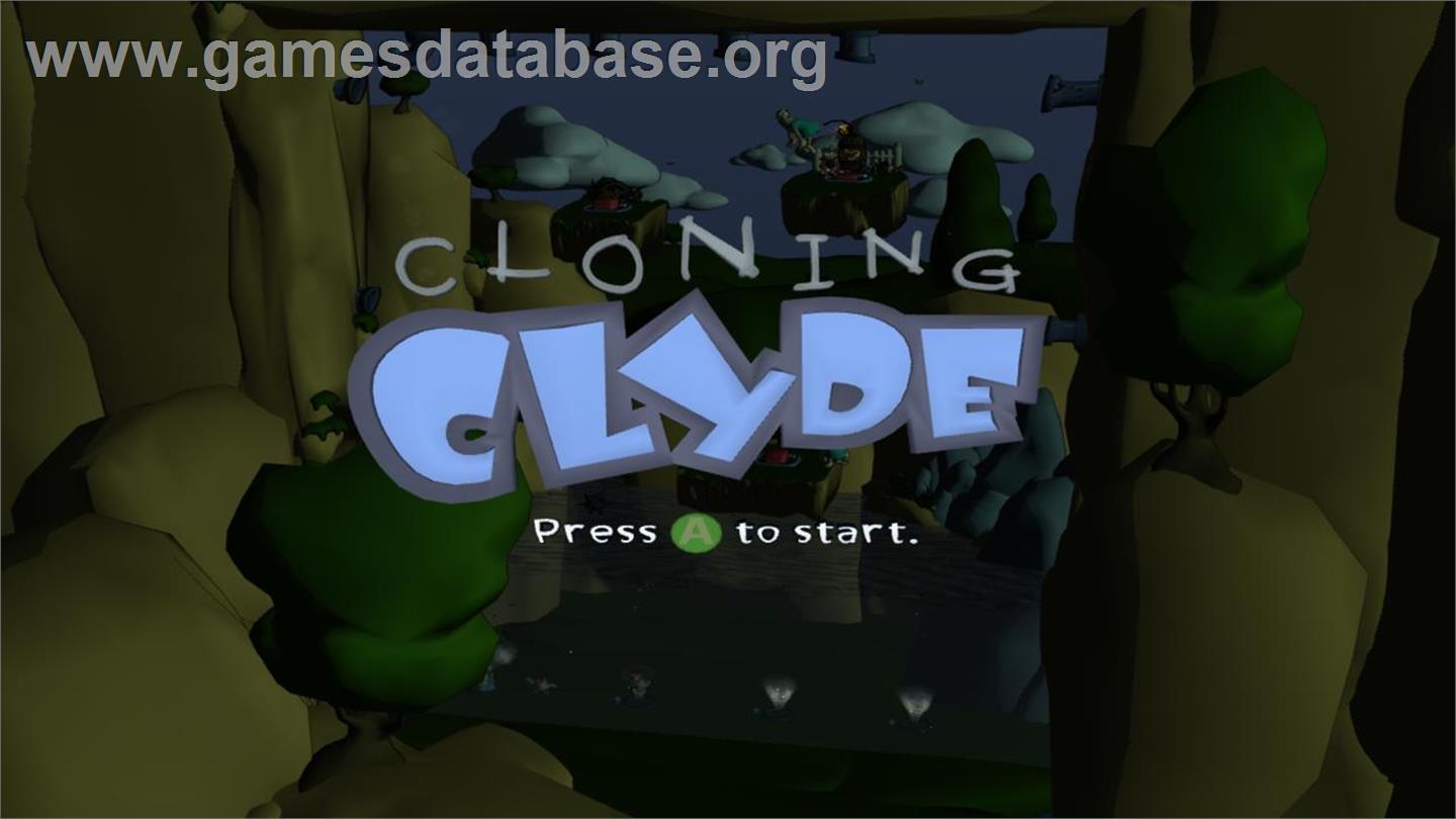 Cloning Clyde - Microsoft Xbox Live Arcade - Artwork - Title Screen