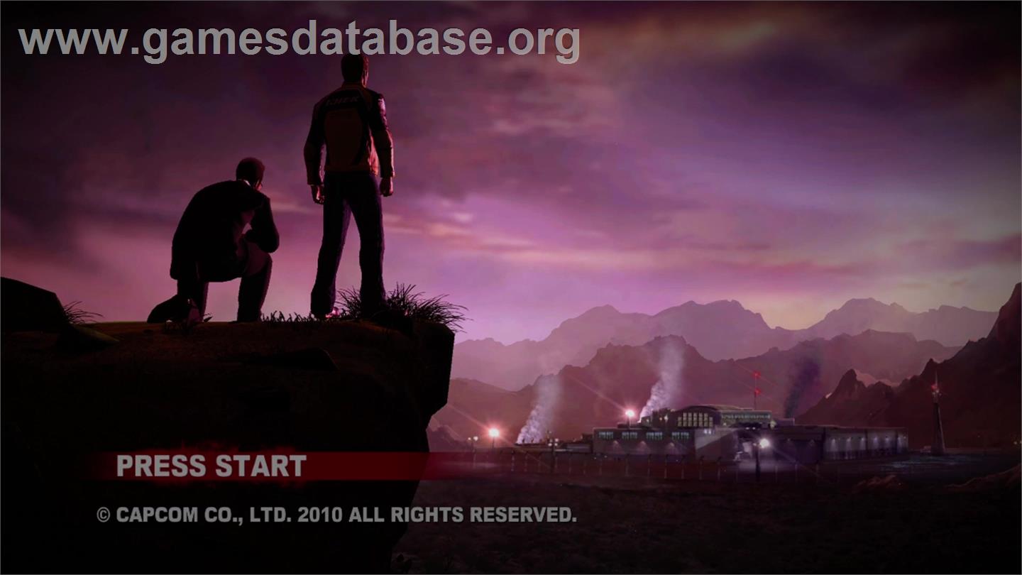 DEAD RISING 2: CASE WEST - Microsoft Xbox Live Arcade - Artwork - Title Screen