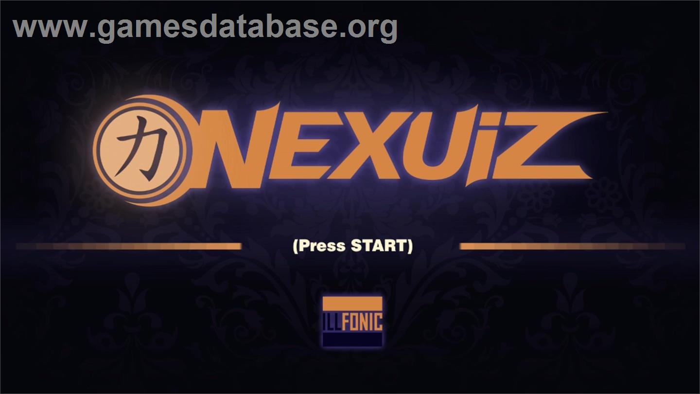 Nexuiz - Microsoft Xbox Live Arcade - Artwork - Title Screen