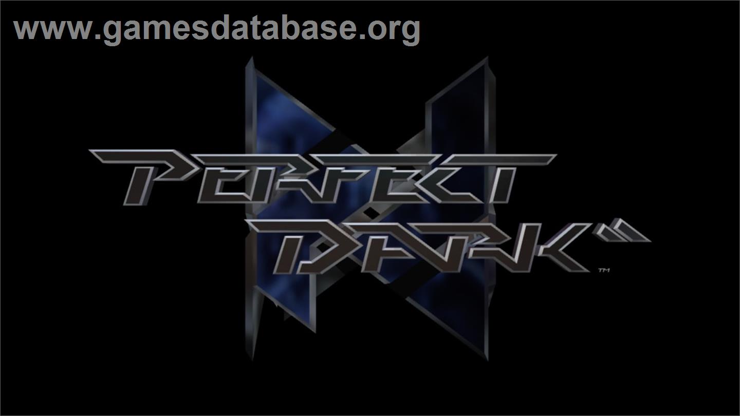 Perfect Dark - Microsoft Xbox Live Arcade - Artwork - Title Screen