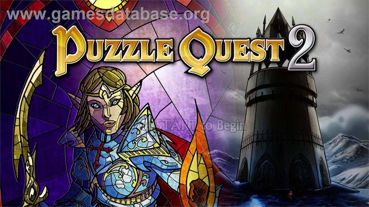 Puzzle Quest 2 - Microsoft Xbox Live Arcade - Artwork - Title Screen