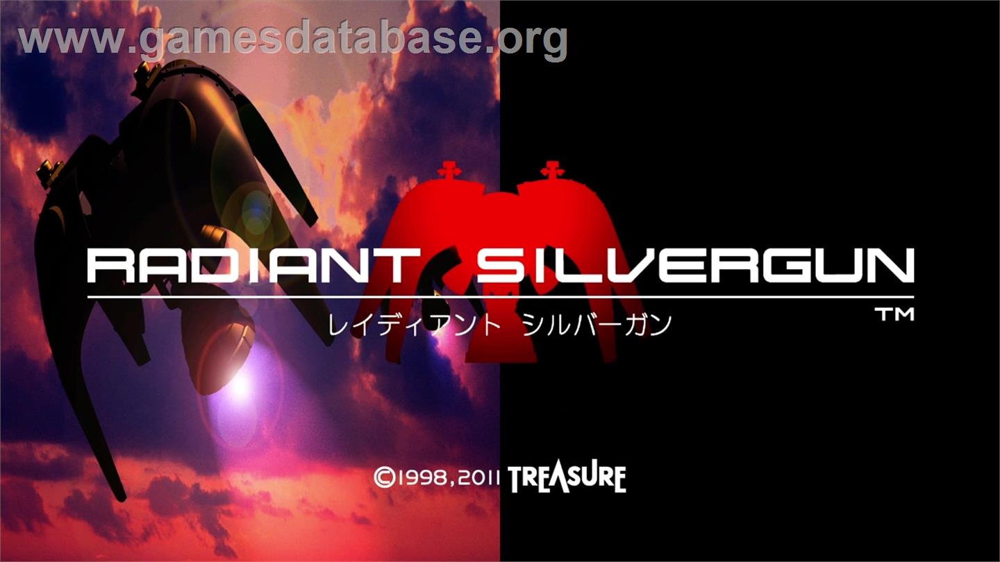 Radiant Silvergun - Microsoft Xbox Live Arcade - Artwork - Title Screen