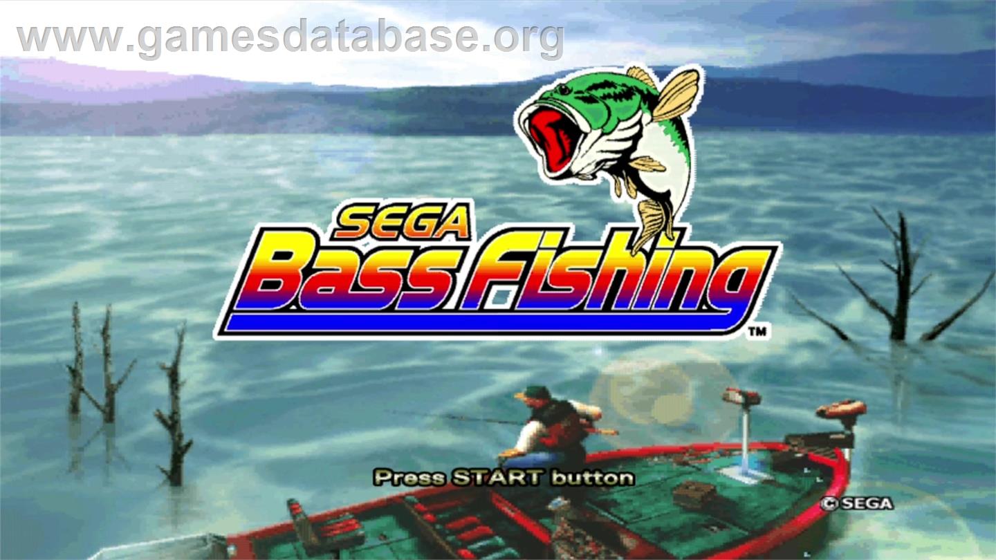 SEGA Bass Fishing - Microsoft Xbox Live Arcade - Artwork - Title Screen