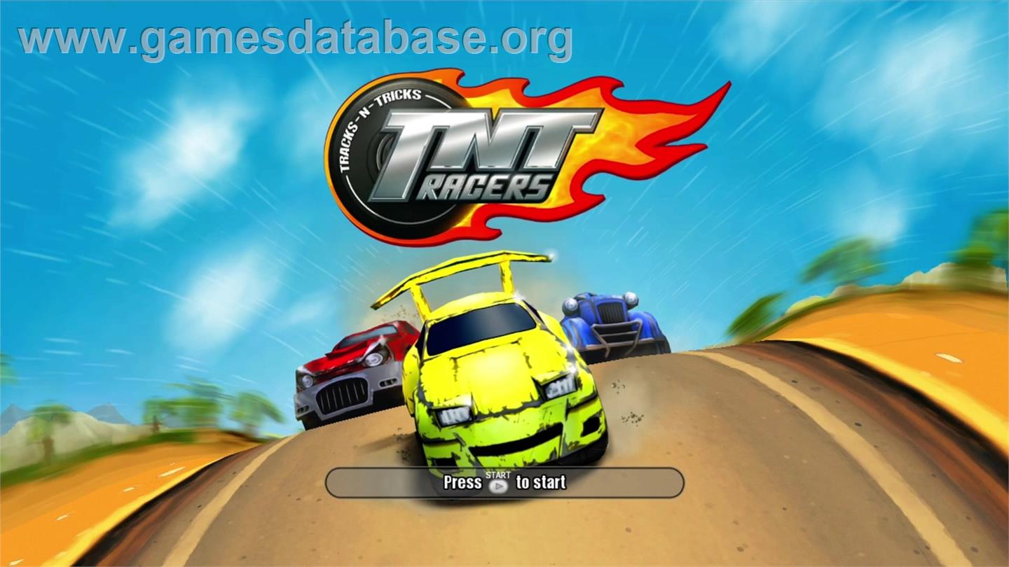 TNT Racers - Microsoft Xbox Live Arcade - Artwork - Title Screen