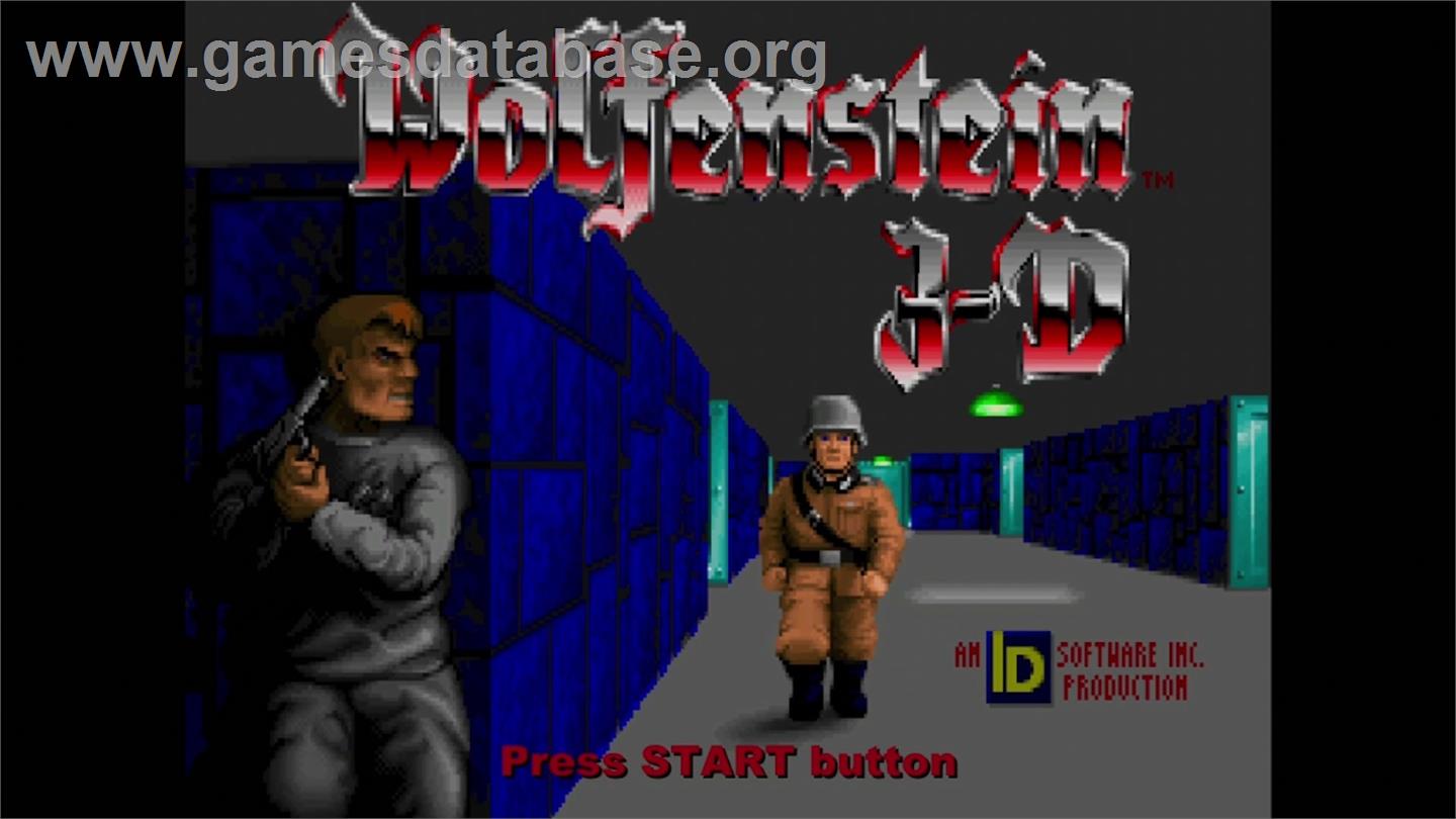 Wolfenstein 3D - Microsoft Xbox Live Arcade - Artwork - Title Screen