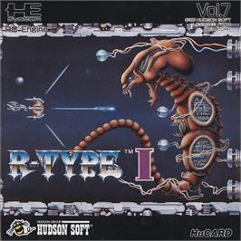 Box cover for R-Type on the NEC PC Engine.