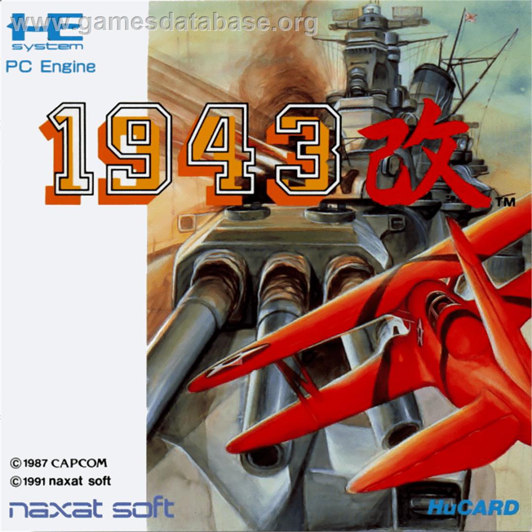 1943 Kai - NEC PC Engine - Artwork - Box