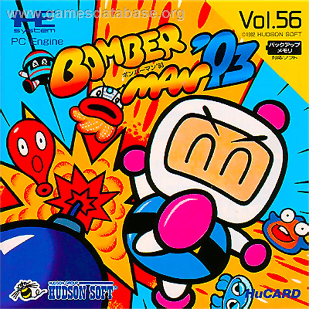 Bomberman '93 - NEC PC Engine - Artwork - Box