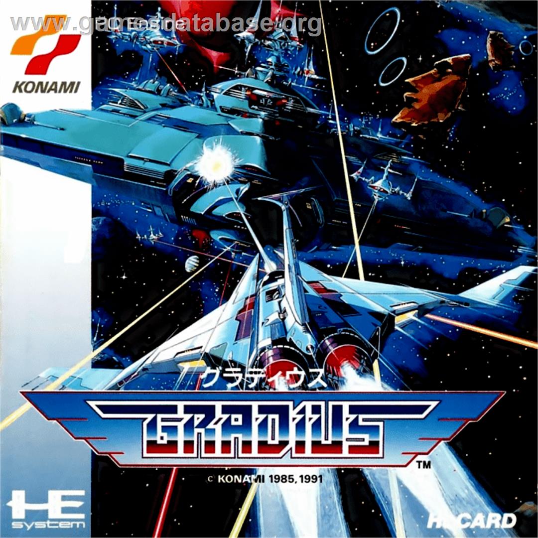 Gradius - NEC PC Engine - Artwork - Box