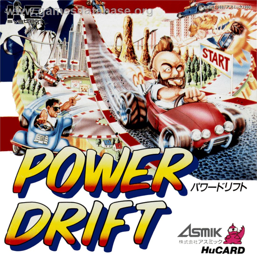 Power Drift - NEC PC Engine - Artwork - Box