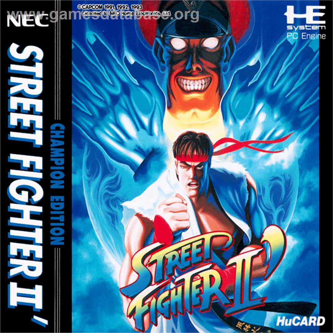 Street Fighter II': Special Champion Edition - NEC PC Engine - Artwork - Box