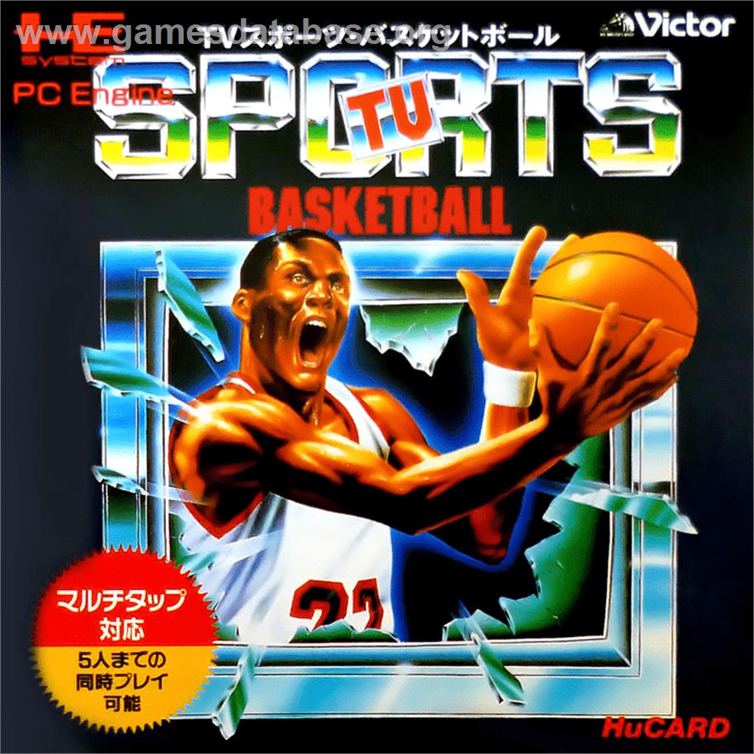 TV Sports: Basketball - NEC PC Engine - Artwork - Box