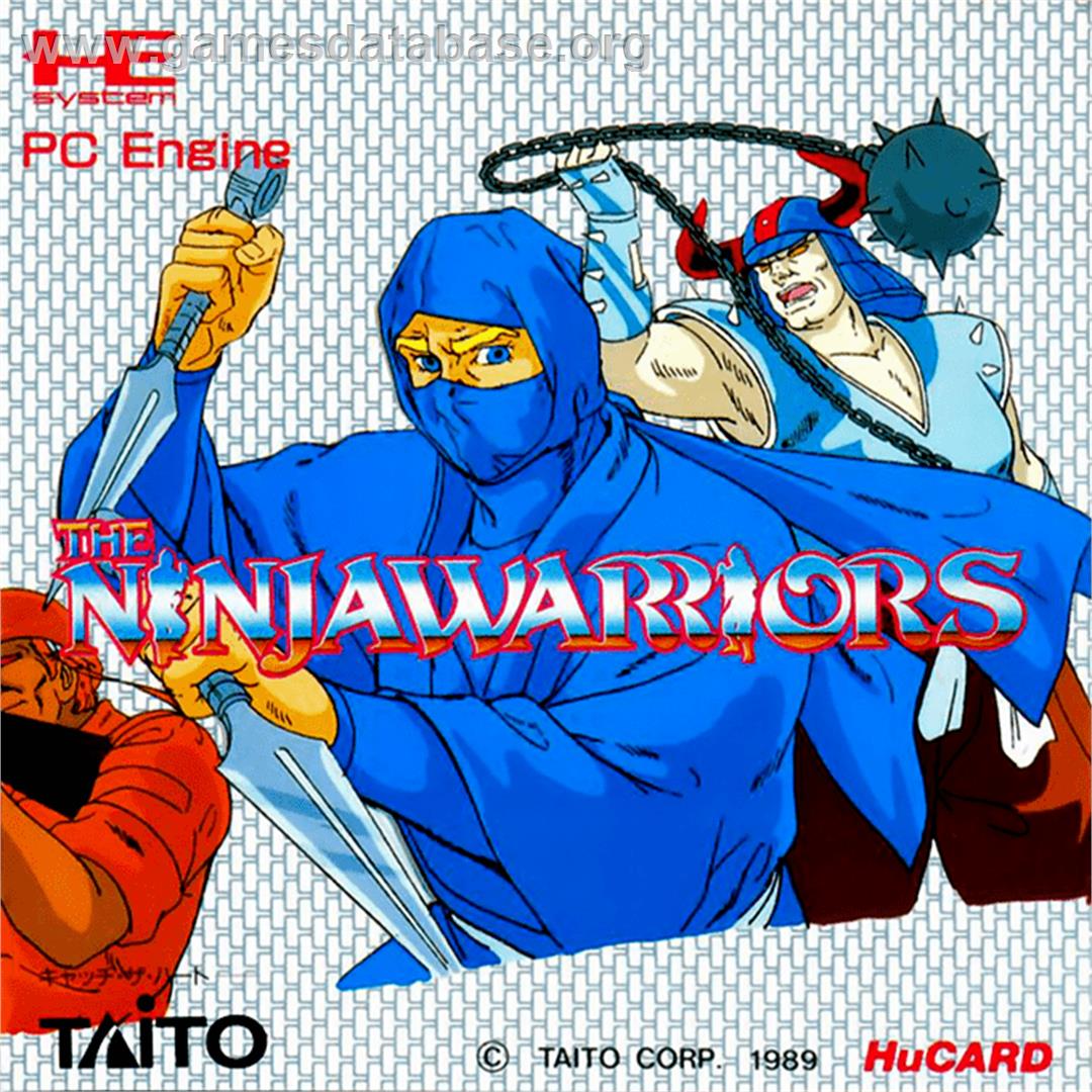 The Ninja Warriors - NEC PC Engine - Artwork - Box