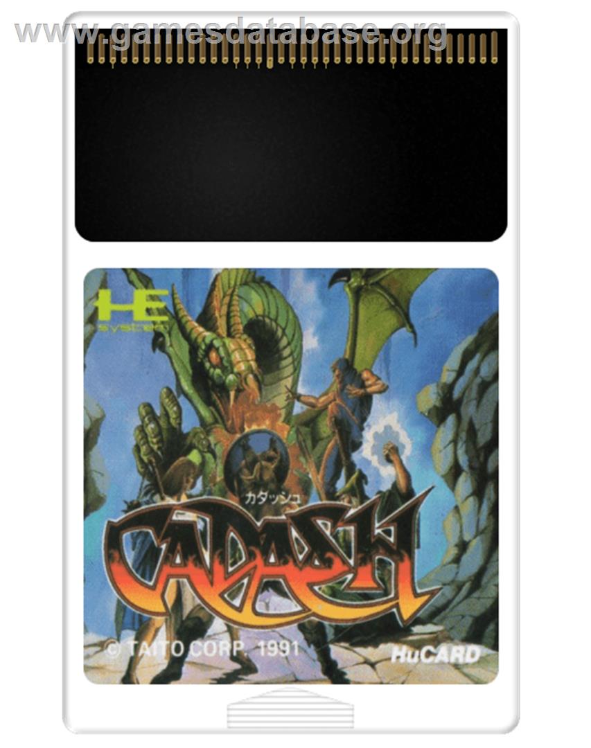 Cadash - NEC PC Engine - Artwork - Cartridge