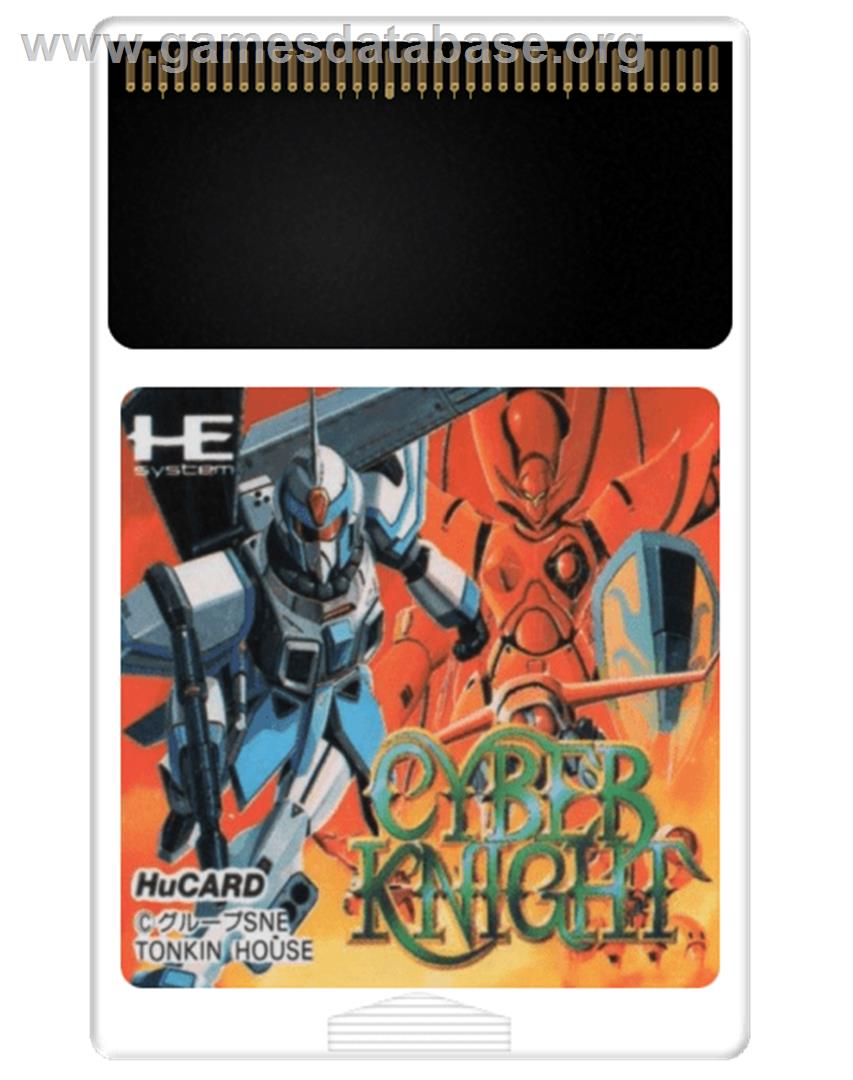 Cyber Knight - NEC PC Engine - Artwork - Cartridge