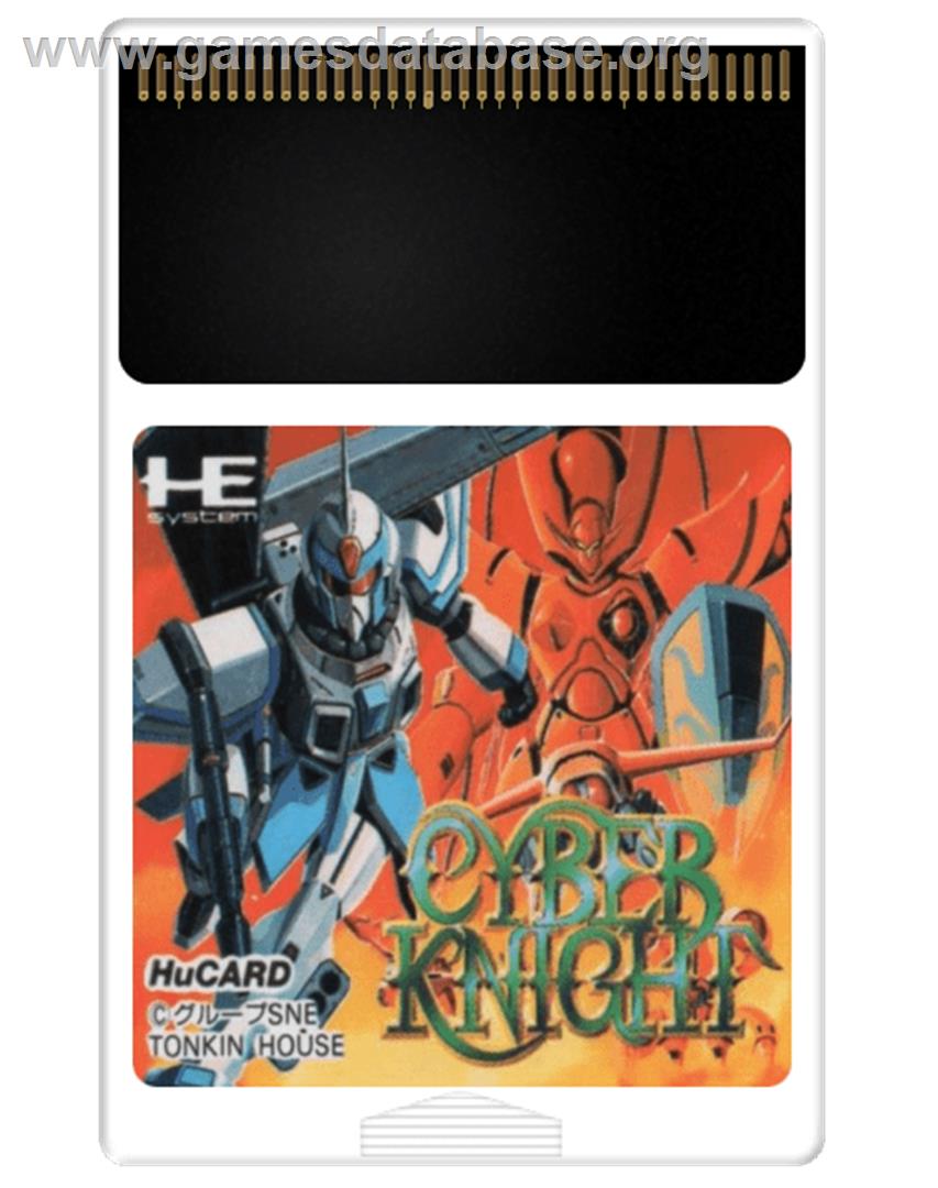 Cyber Knight - NEC PC Engine - Artwork - Cartridge