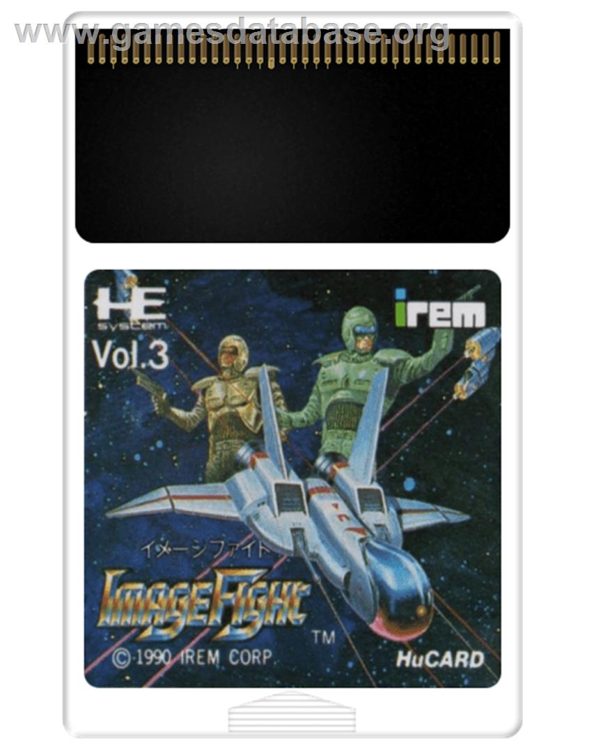 Image Fight - NEC PC Engine - Artwork - Cartridge