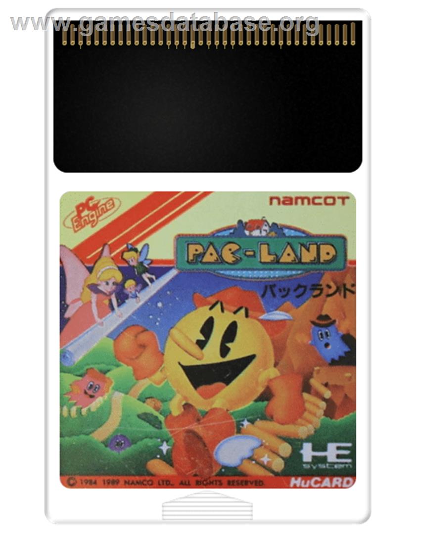 Pac-Land - NEC PC Engine - Artwork - Cartridge