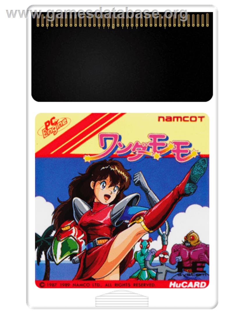 Wonder Momo - NEC PC Engine - Artwork - Cartridge