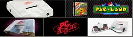 Arcade Cabinet Marquee for Pac-Land.