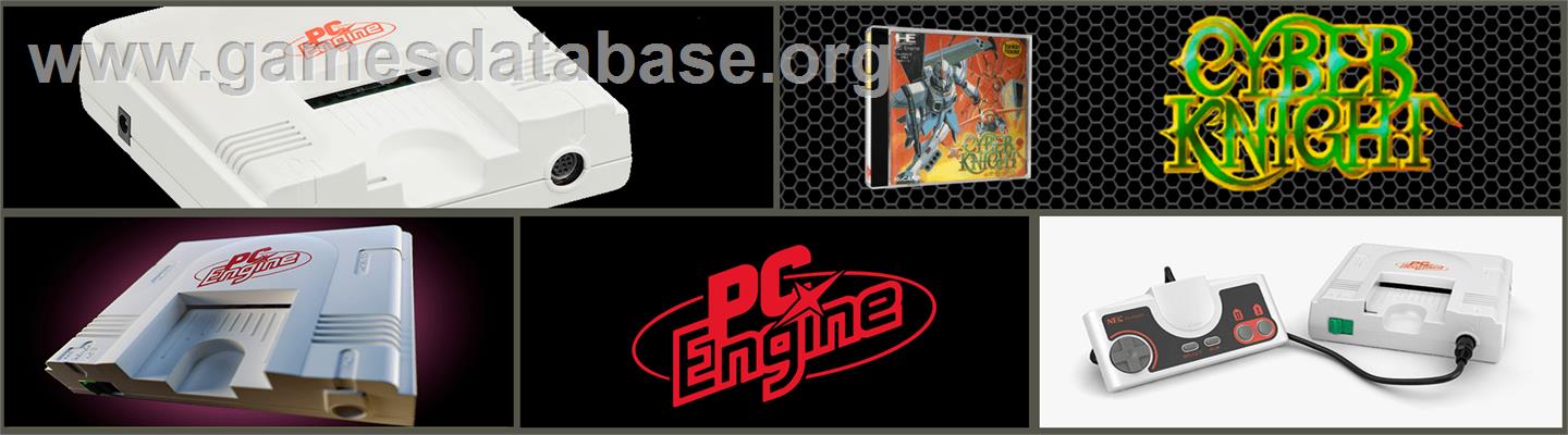 Cyber Knight - NEC PC Engine - Artwork - Marquee