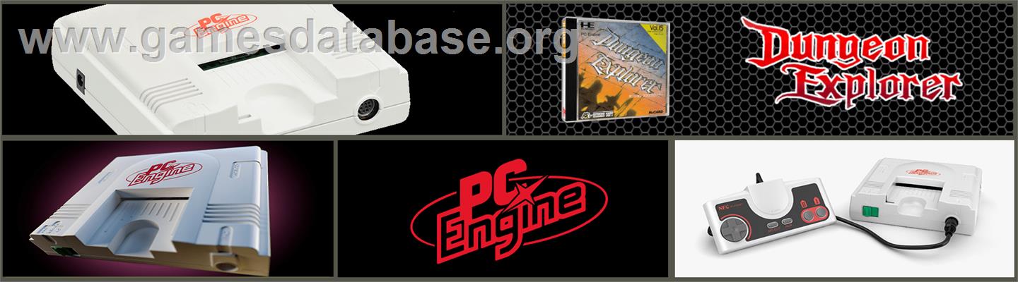 Dungeon Explorer - NEC PC Engine - Artwork - Marquee