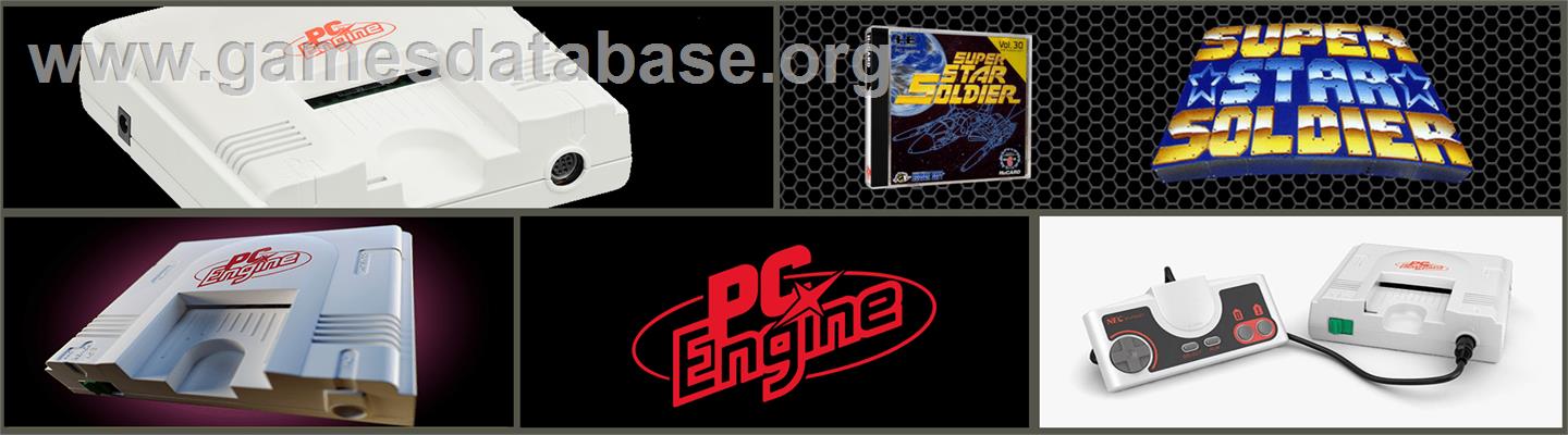 Super Star Soldier - NEC PC Engine - Artwork - Marquee