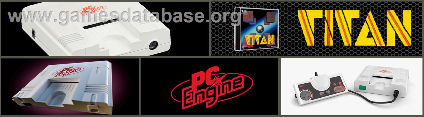 Titan - NEC PC Engine - Artwork - Marquee