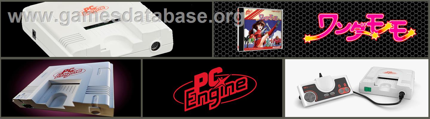 Wonder Momo - NEC PC Engine - Artwork - Marquee