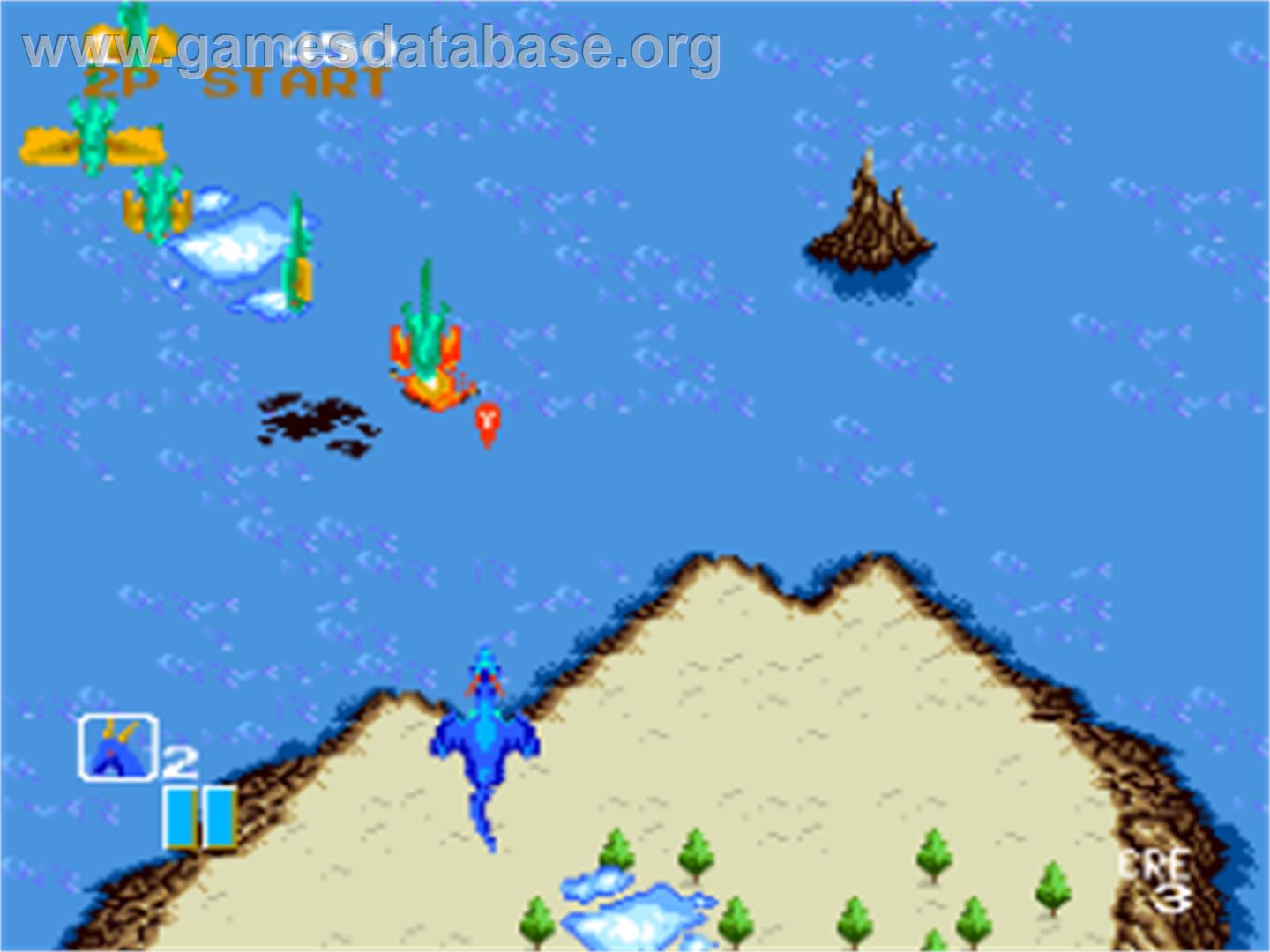 Dragon Saber: After Story of Dragon Spirit - NEC PC Engine - Artwork - In Game