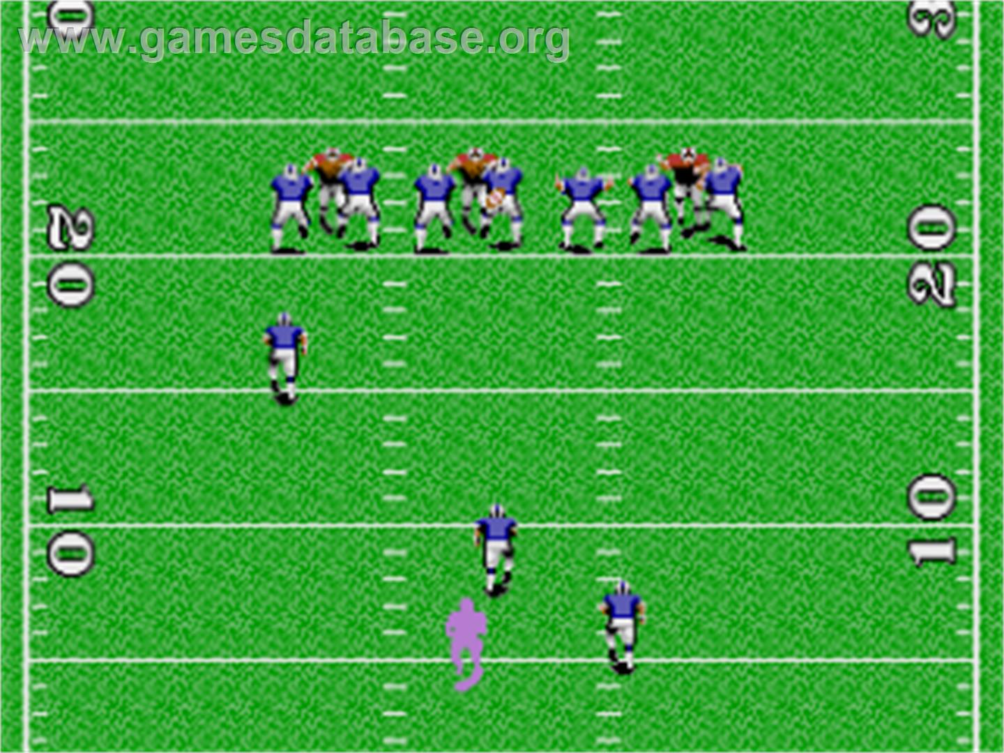 TV Sports: Football - NEC PC Engine - Artwork - In Game