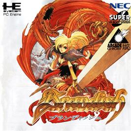 Box cover for Brandish on the NEC PC Engine CD.