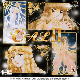 Box cover for Cal 2 on the NEC PC Engine CD.